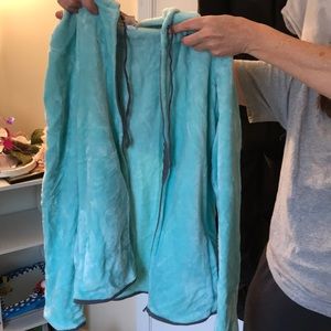 Mint super soft fuzzy jacket